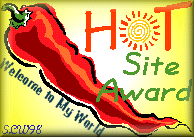 Welcome To My World Hot Site Award